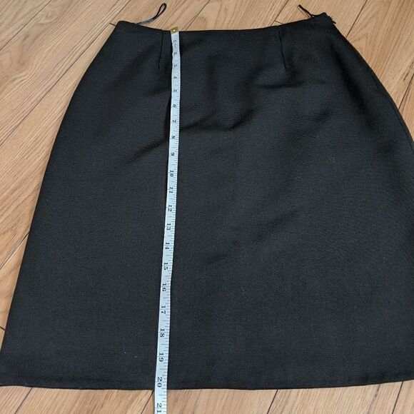 Moschino virgin wool straight midi skirt - Picture 5 of 9